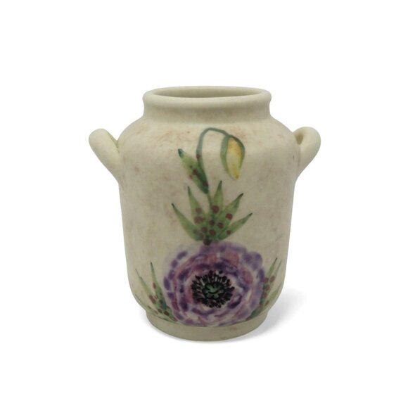 RADFORD Ware Small VASE English Pottery Floral English Country Cottage Vintage 4 - Picture 2 of 11